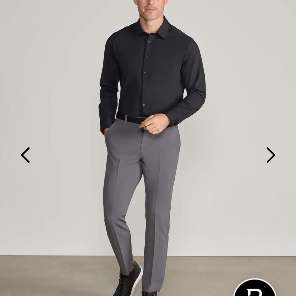 BYLT Executive Pant 2.0 Tapered Charcoal Size:30